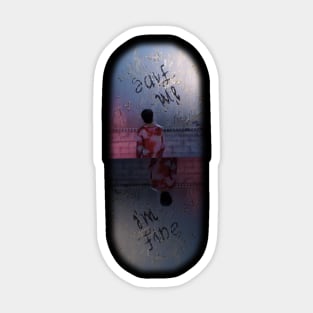 BTS 방탄소년단-Taehyung 김태형-V 뷔-Fake Love-Save me/I'm Fine Sticker